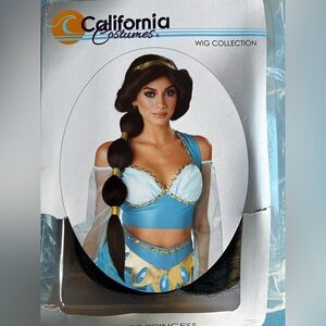 Princess Jasmine Adult Wig for Halloween costume